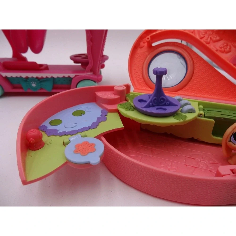Littlest Pet Shop Hamster Tunnel Delights Treat Truck Light Up Stage Tiniest Min